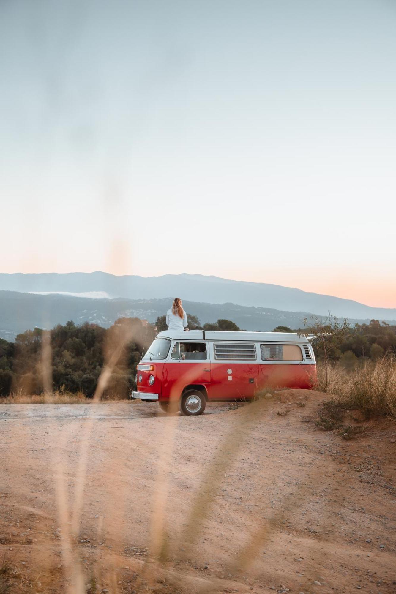 Retro Vw Kombi T2 Campervan L'Hospitalet de Llobregat Eksteriør billede