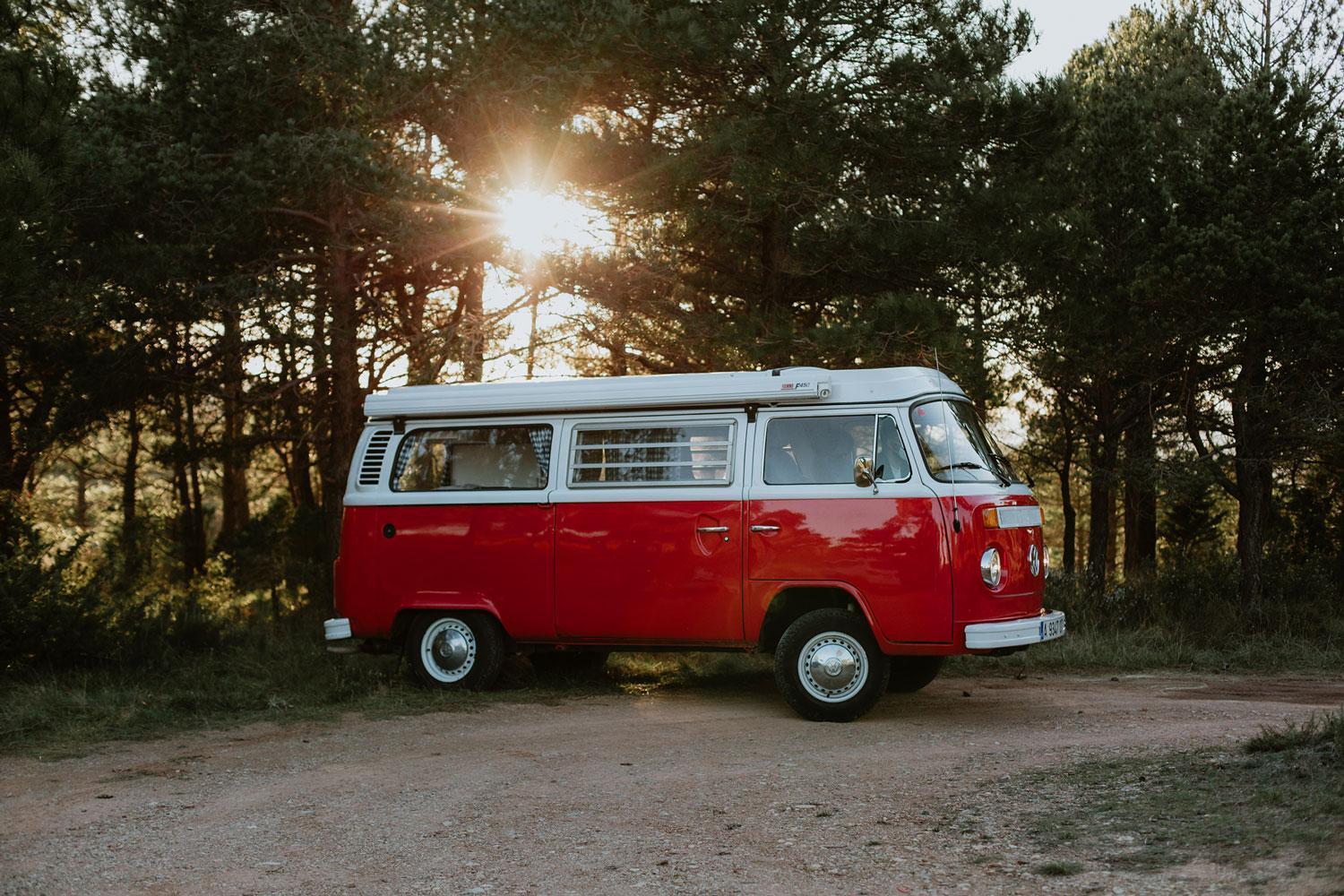 Retro Vw Kombi T2 Campervan L'Hospitalet de Llobregat Eksteriør billede